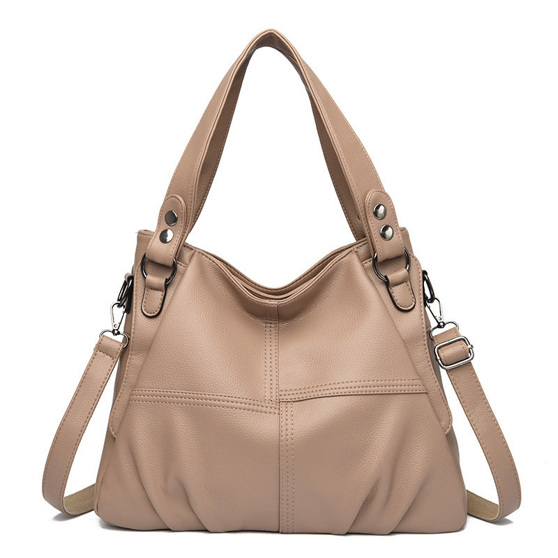 Women's Beautiful Soft Leather Fashion Mother Bags