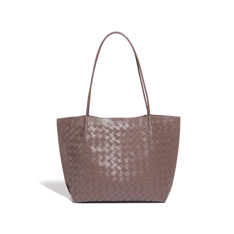 Large Capacity Portable Hand-woven Retro Trendy Shoulder Bags