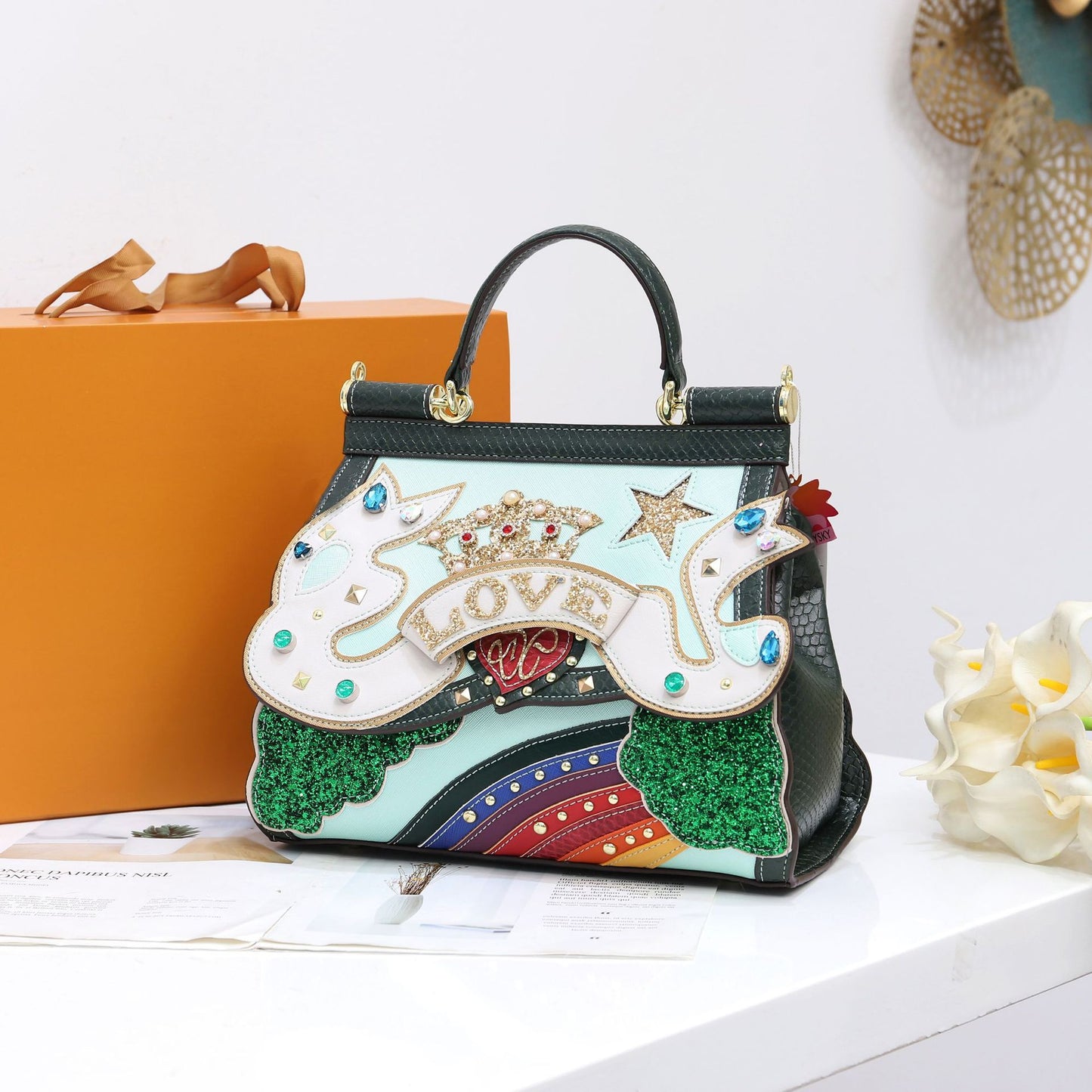 Women's Heavy Handmade Light Luxury Banquet Daily Handbags