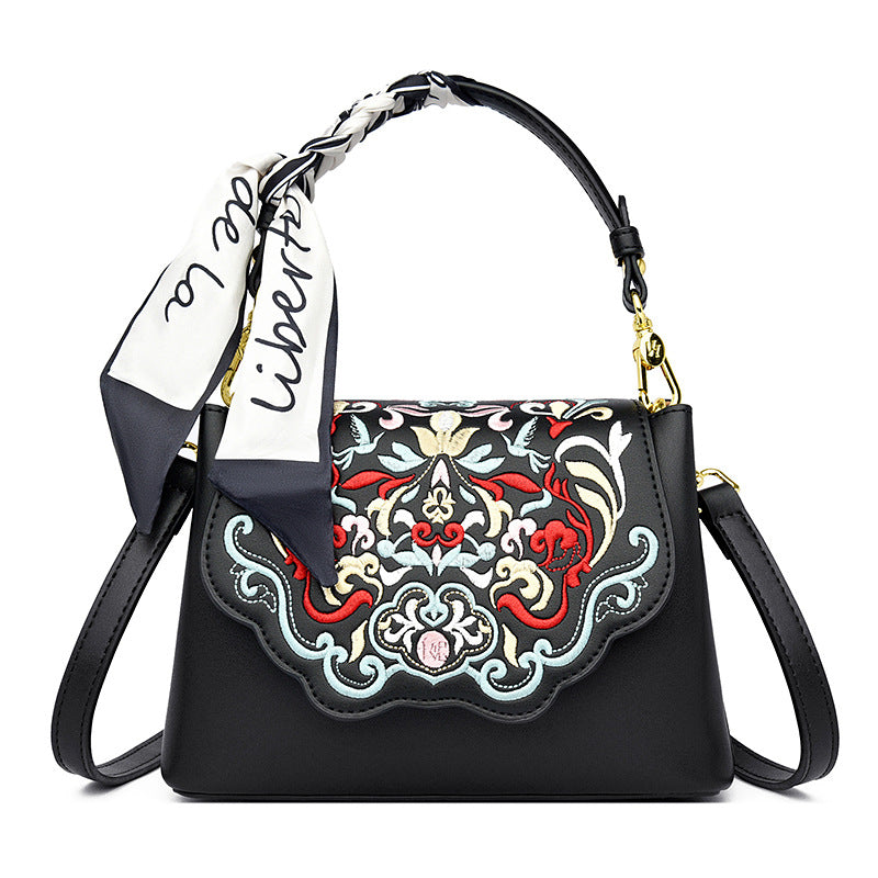 Women's Female Niche High Sense Fashion Retro Handbags