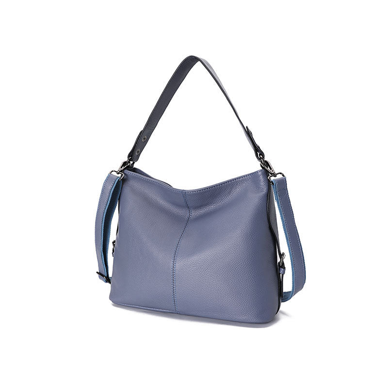 Women's Genuine Leather First Layer Cowhide Simple Bags