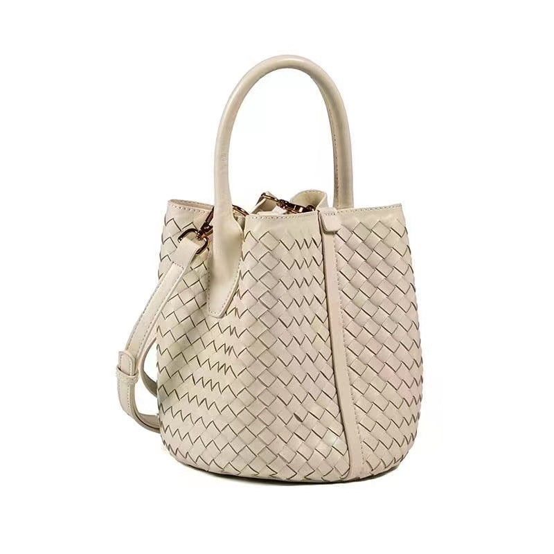 Woven Niche Texture Vegetable Basket Authentic Crossbody Bags