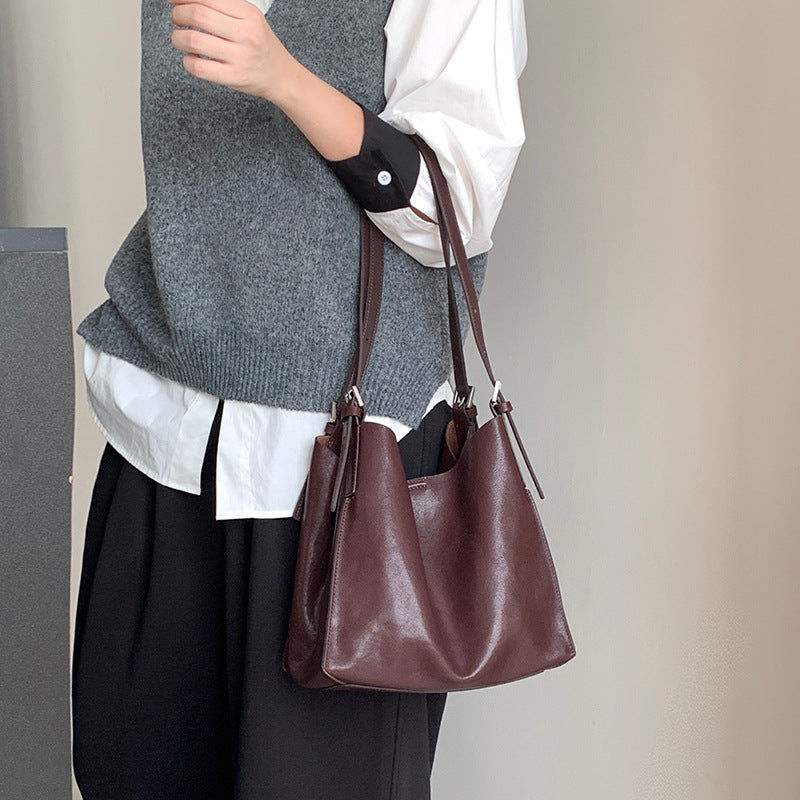 Women's Niche Leisure Commute Vegetable Basket Bags