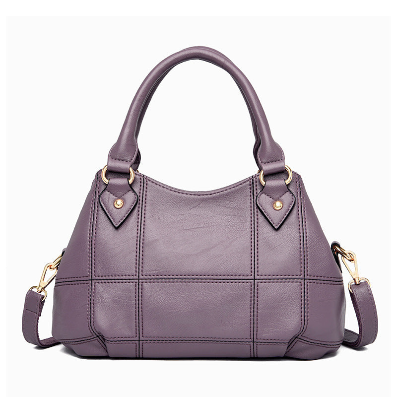 Women's Mother Texture Soft Large Capacity Big Handbags