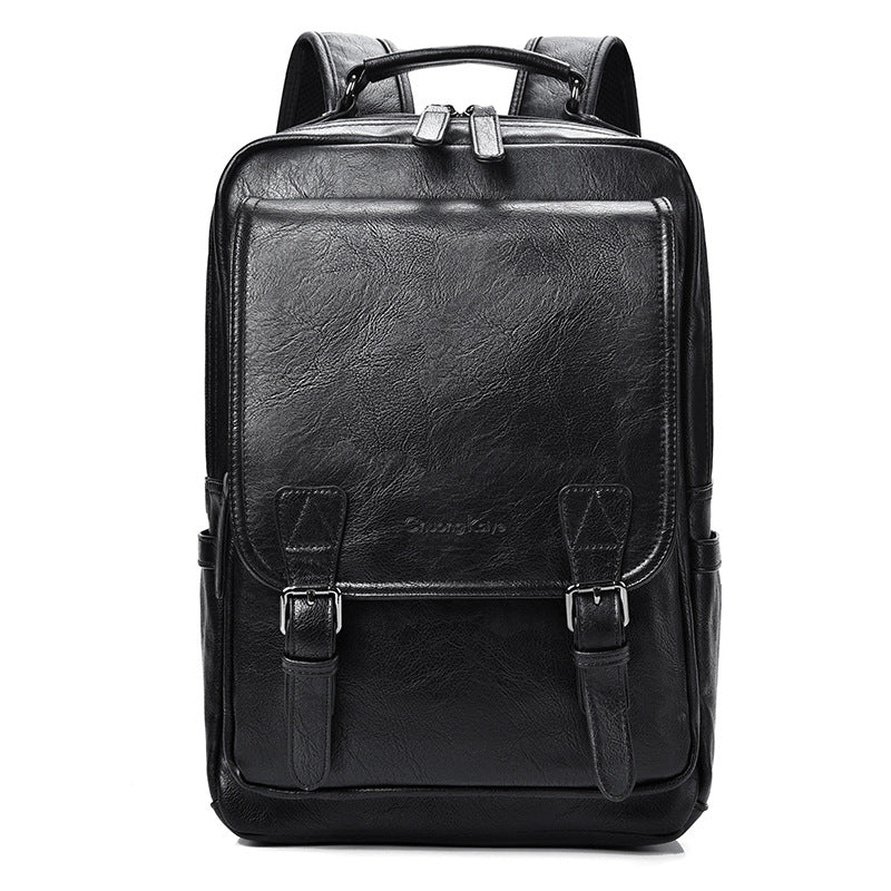 Men's Business High-grade Large Capacity Green Backpacks
