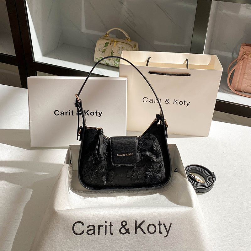Niche Embroidery Underarm High-grade Butterfly Selenodont Armpit Bags