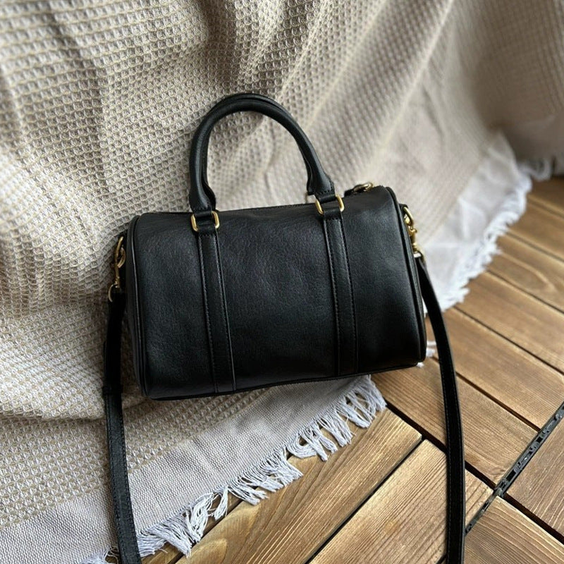 Women's Artistic Retro Handmade First Layer Cow Handbags