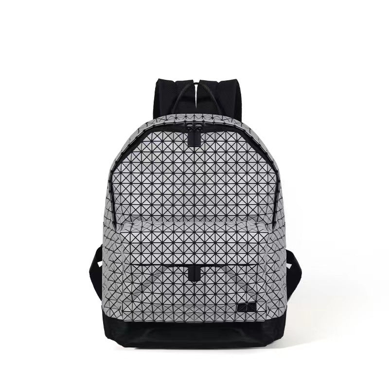 Classic Rhombus Computer Lightweight Large Capacity Backpacks