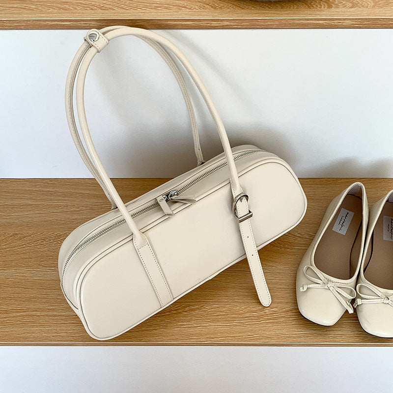 Women's High-grade Shaping Baguette Trendy Western Style Shoulder Bags