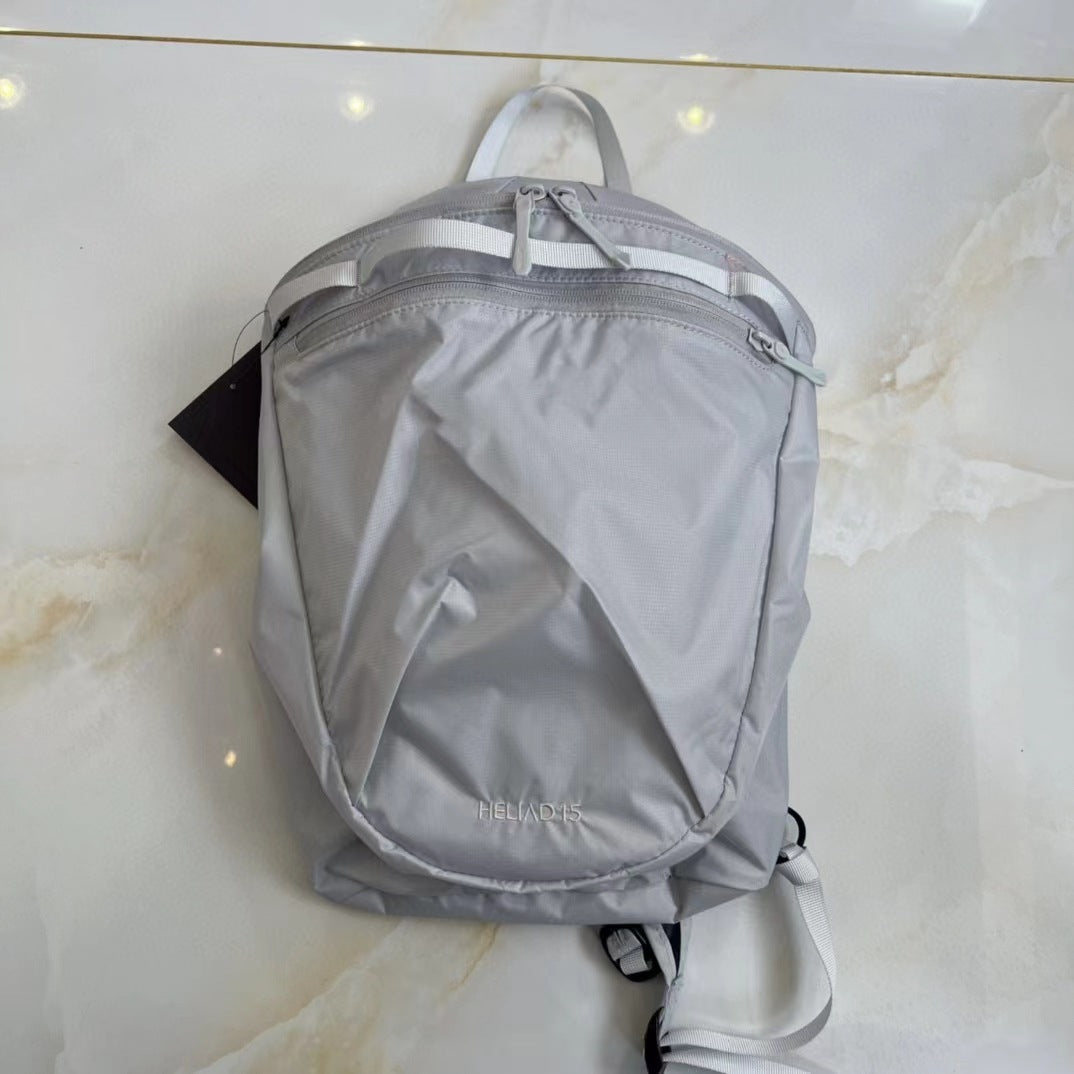 Embroidery Unisex Waterproof Folding Hiking Lightweight Backpacks