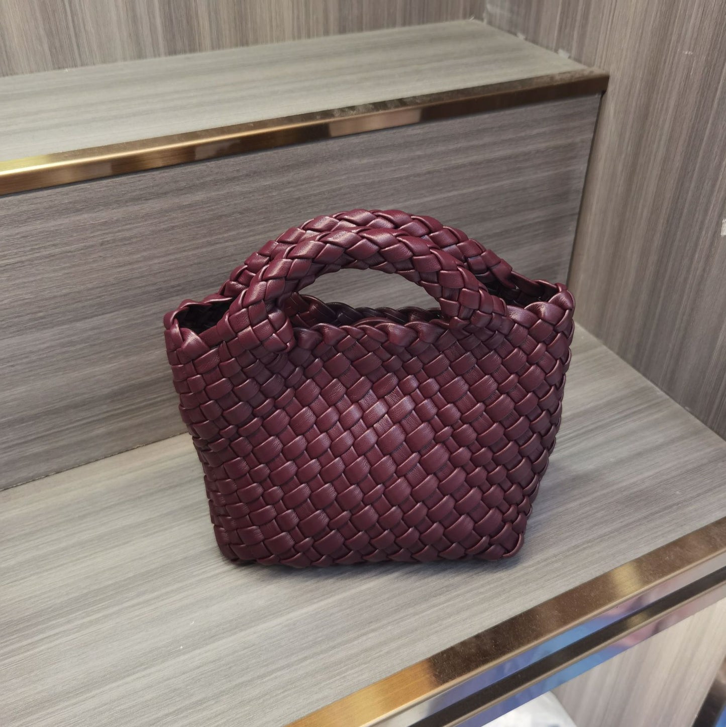 Woven Handmade Mini Portable Vegetable Basket Bags