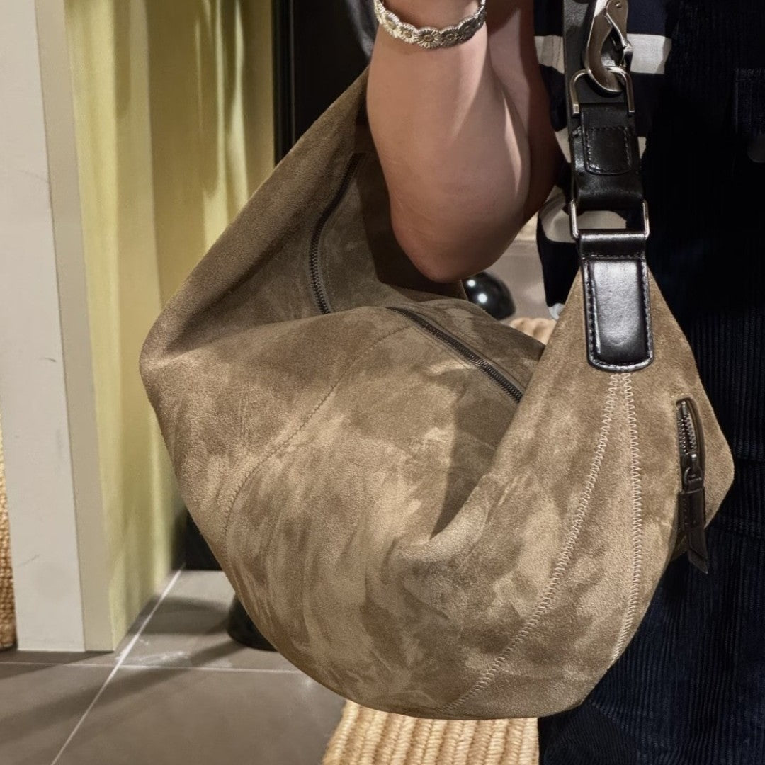 Layer Cowhide Quiver Genuine Leather Vegetable Crossbody Bags