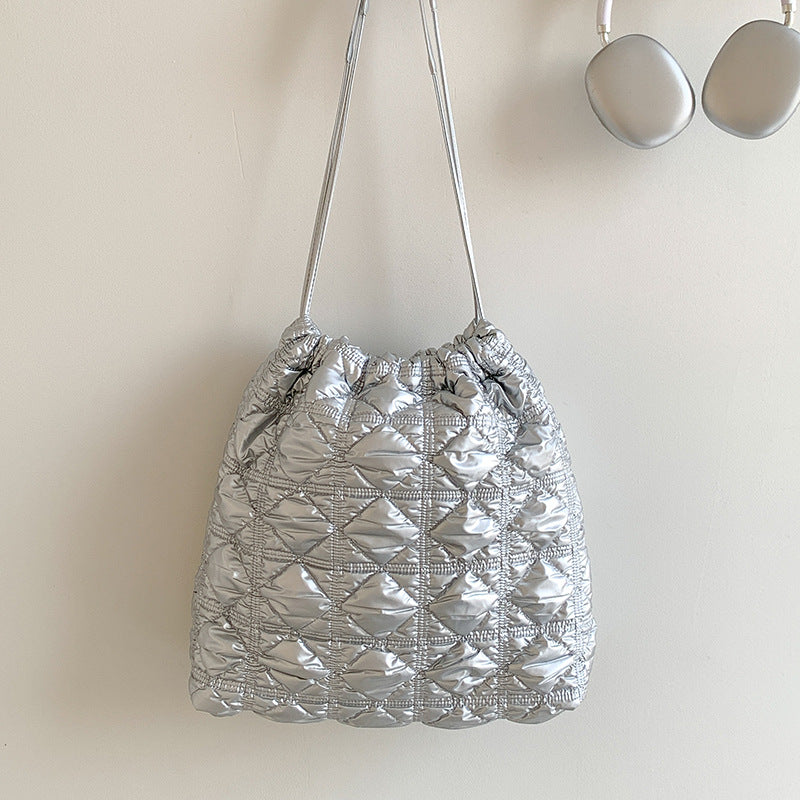 Women's Underarm Design Large Capacity High-grade Diamond Shoulder Bags