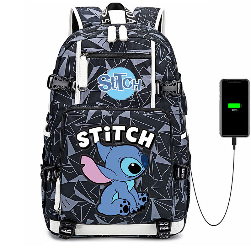 Caddy Cartoon Stitch Boy Four Or Backpacks