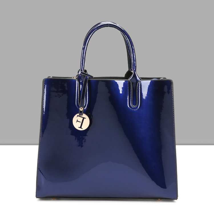 Women's Glamorous Classic Three-piece Patent Leather Handbags