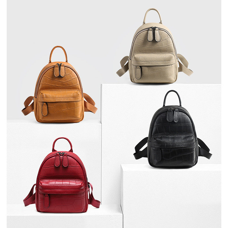 Women's Classy Pretty Leather Fashion Mini Backpacks
