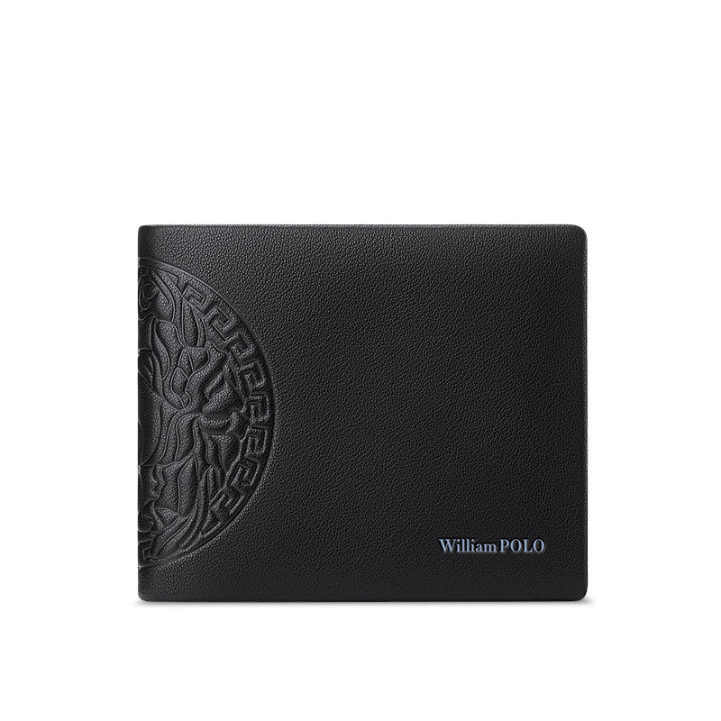 Men's Emperor Paul High-grade Leather Short First Men's Wallets