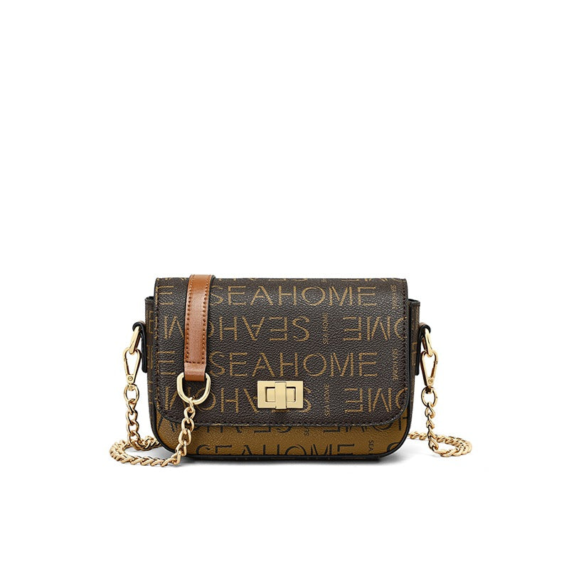 Women's Summer Chain Retro High Sense Mini Crossbody Bags