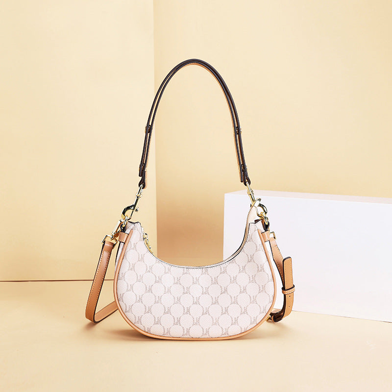 Women's Advanced Baguette Arc Selenodont Underarm Retro Shoulder Bags