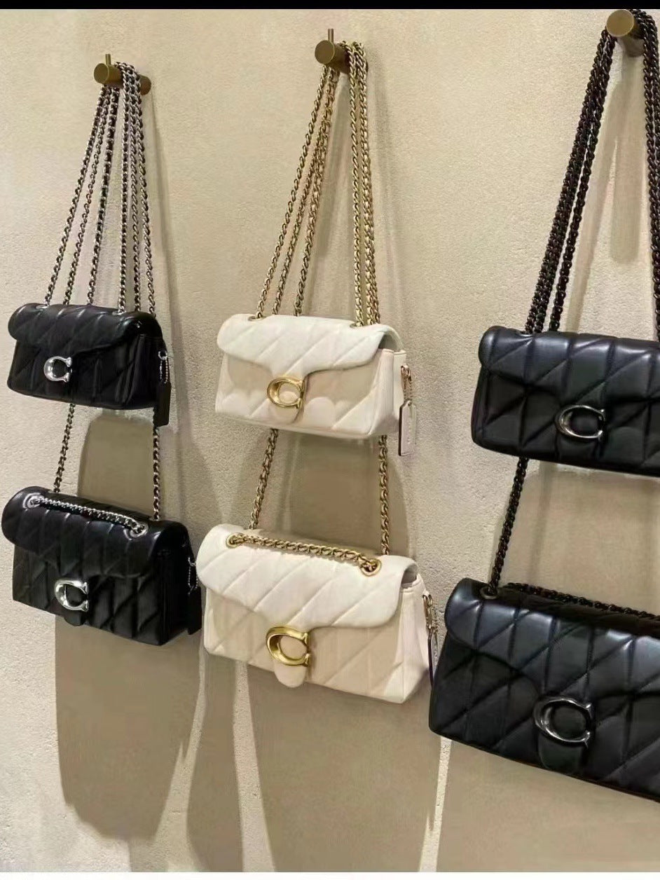 Creative Rhombus Sheepskin Chain Dionysian Underarm Crossbody Bags