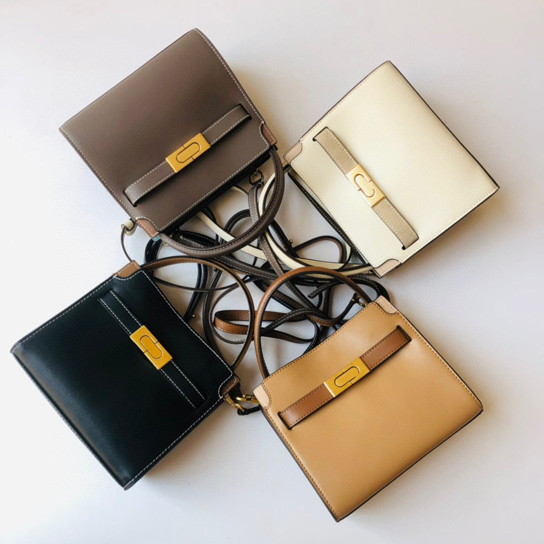 Women's Leather Fashion Head Mini Lady Crossbody Bags