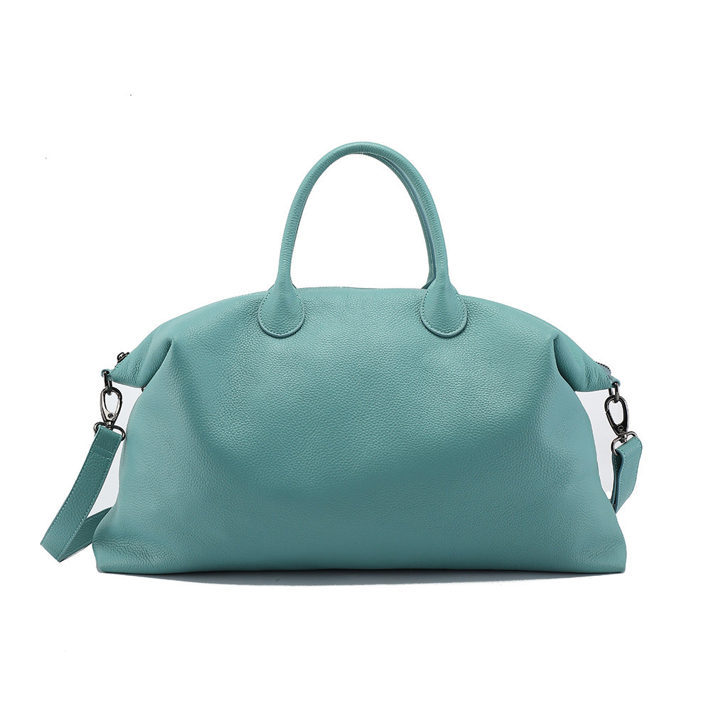 Women's Versatile Leather Large Capacity Cowhide Handbags