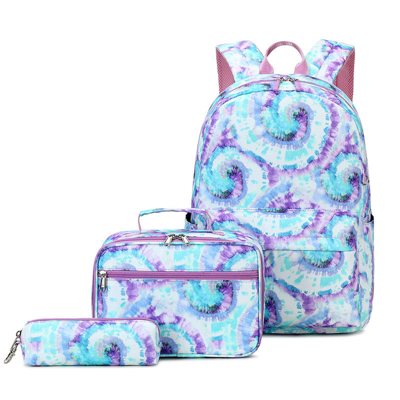 Women's Three-piece Cow Style High Waterproof Rucksack Backpacks