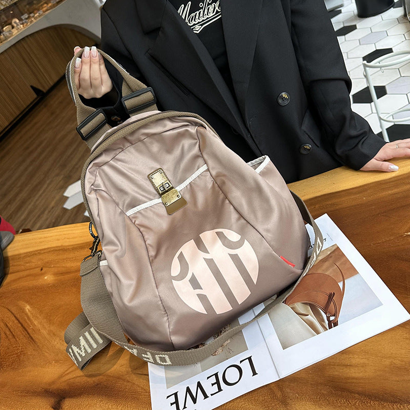 Women's Oxford Cloth Large Capacity Fashion Personality Backpacks
