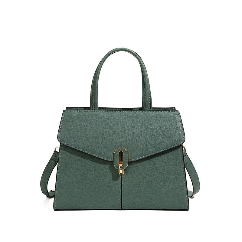 Women's Wedding Temperamental Mother Genuine Leather Light Handbags