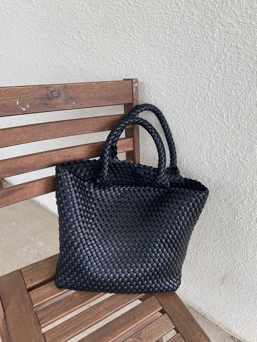 Women's High-grade Hand-woven Large Capacity Fashion Commuter Shoulder Bags