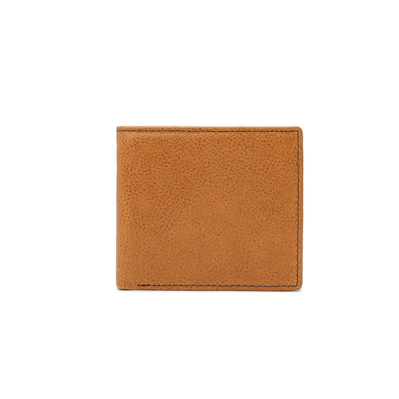 Men's Vegetable Tanned Leather Cowhide Short Multiple Slots Men's Wallets