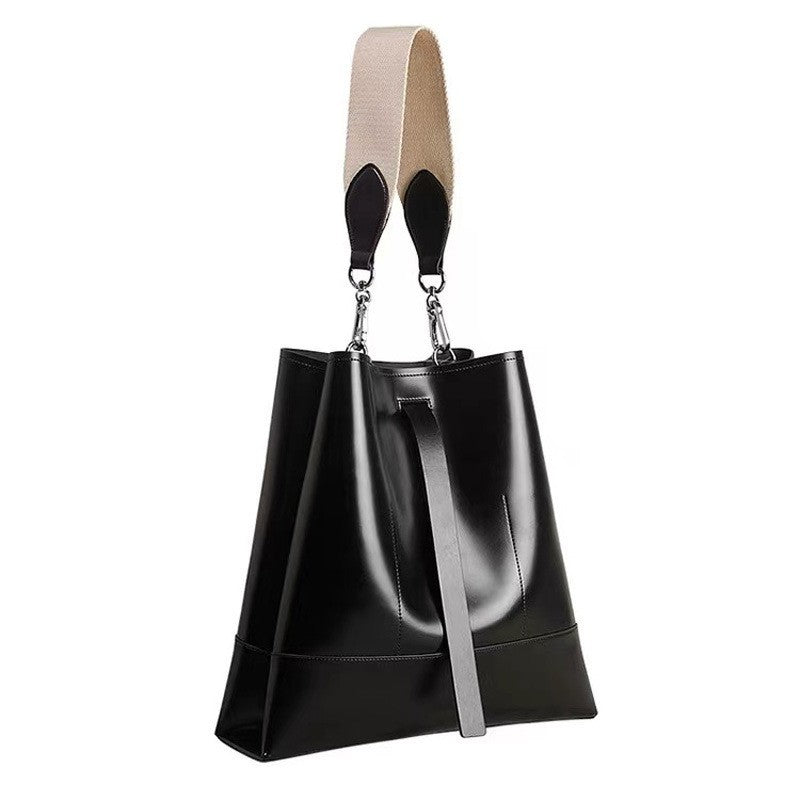 Women's Genuine Leather High-grade Commute Large Capacity Shoulder Bags