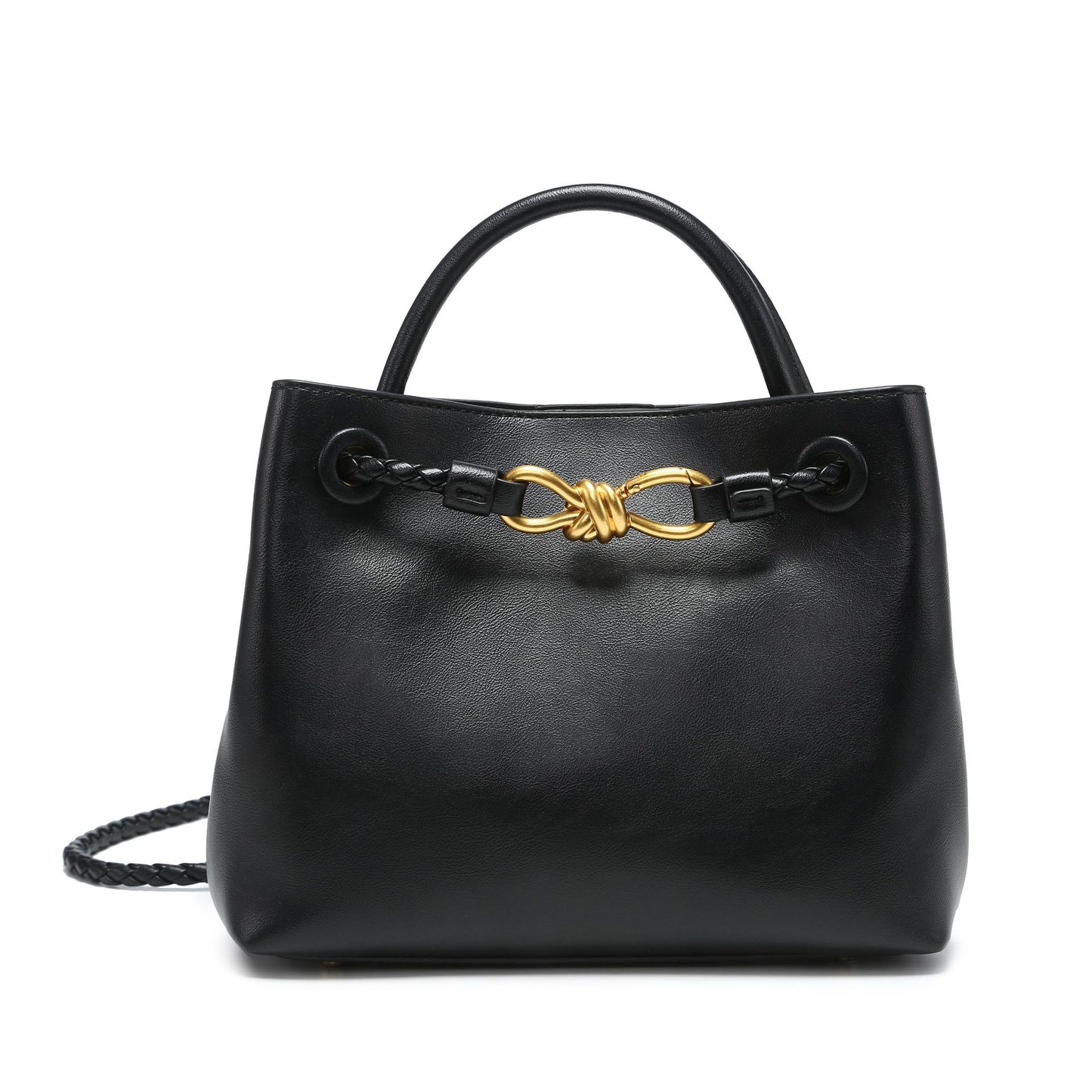 Women's Retro Trendy Versatile Large Capacity Fashion Woven Handbags