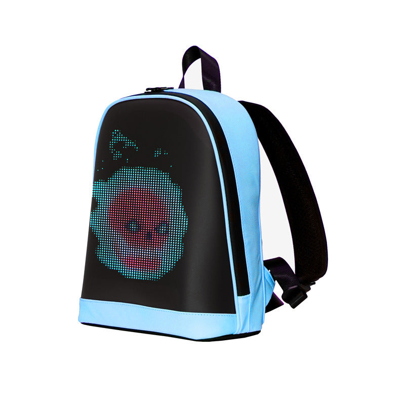 Luminous Display Screen Smart Waterproof Leisure Backpacks