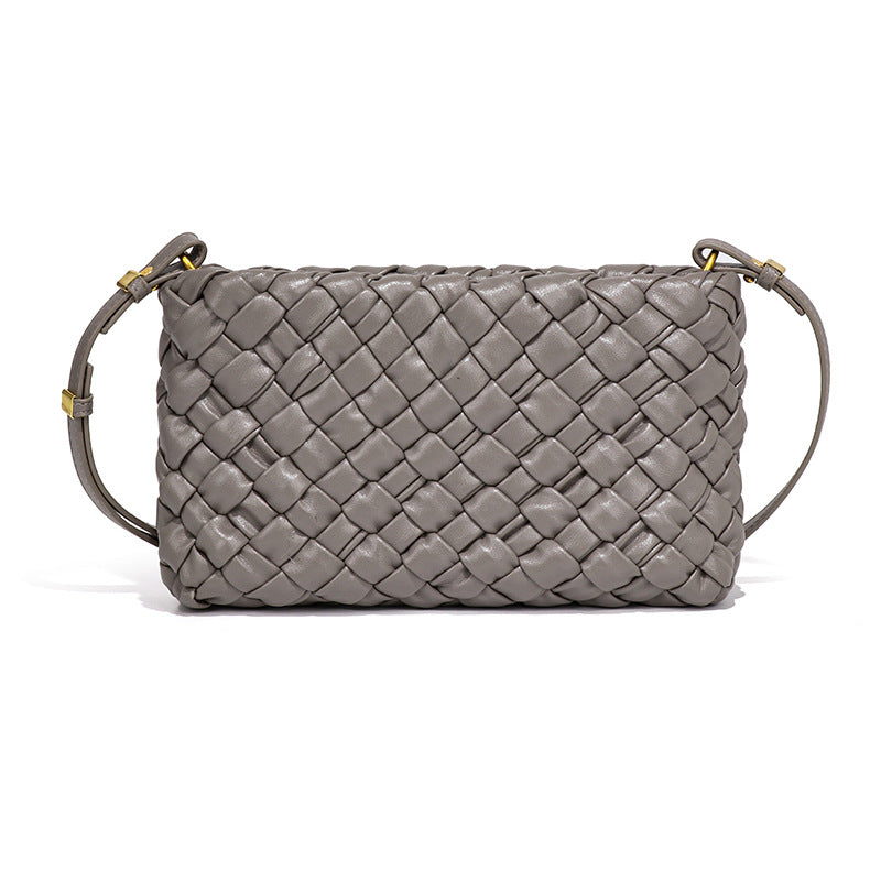 Western Style Fashionable Mobile Simple Woven Crossbody Bags