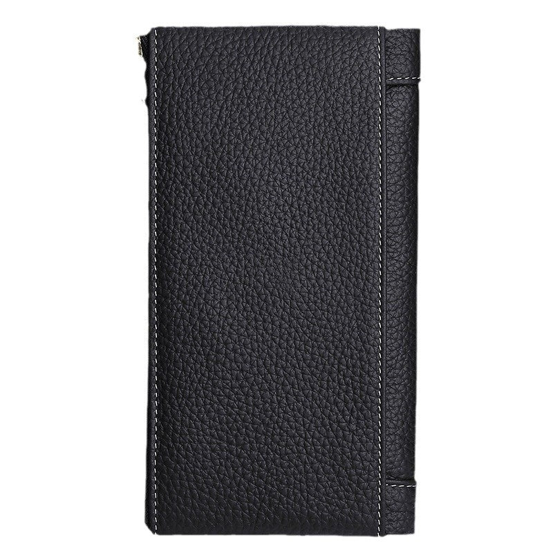 Multifunctional Fashion Top Layer Leather Two-fold Ladies Wallets