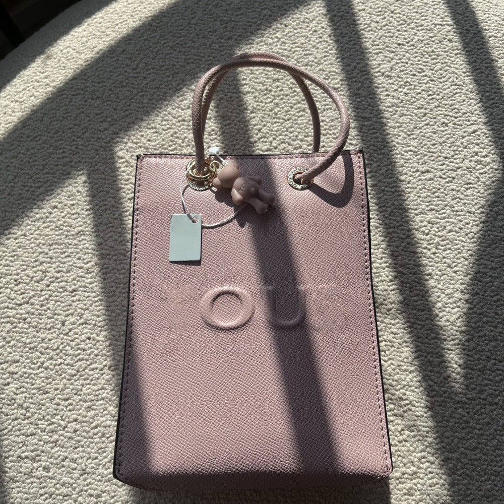 Quality Bear With Box Versatile Fashion Letters Bags