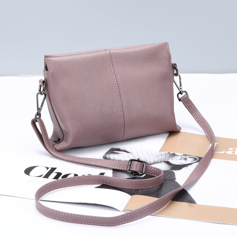 Women's Cowhide Fashion Texture Soft Leather Crossbody Bags