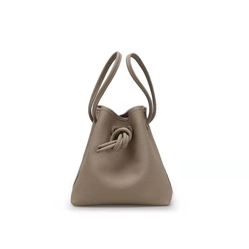 Women's Bends Hitches First Layer Cowhide Vegetable Shoulder Bags