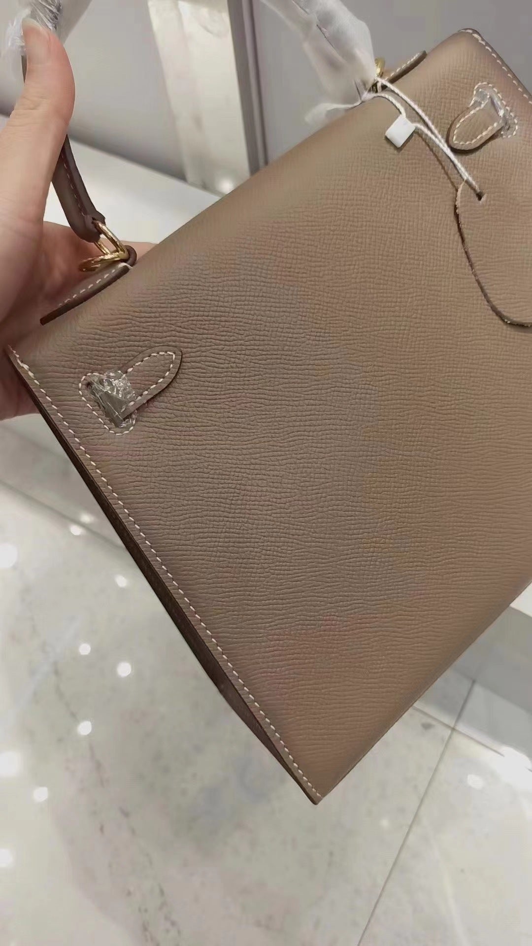 Leather Trendy Advanced Texture Portable Second Handbags