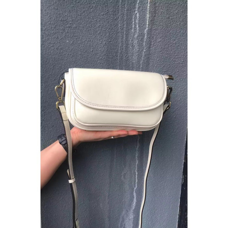 Women's Genuine Leather Lady's Retro Portable Versatile Shoulder Bags