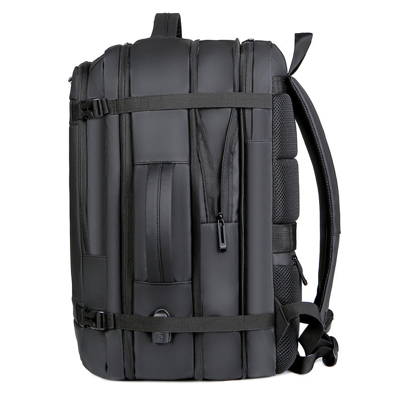 Women's & Men's & Large Capacity Expansion Extended Charging Waterproof Backpacks