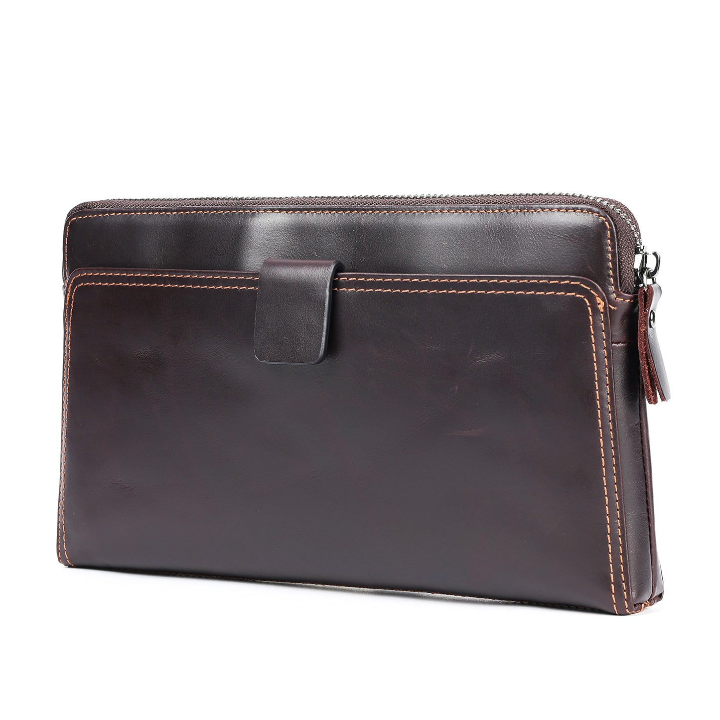 Men's Elegant Clutch Leather Large Capacity Men's Wallets