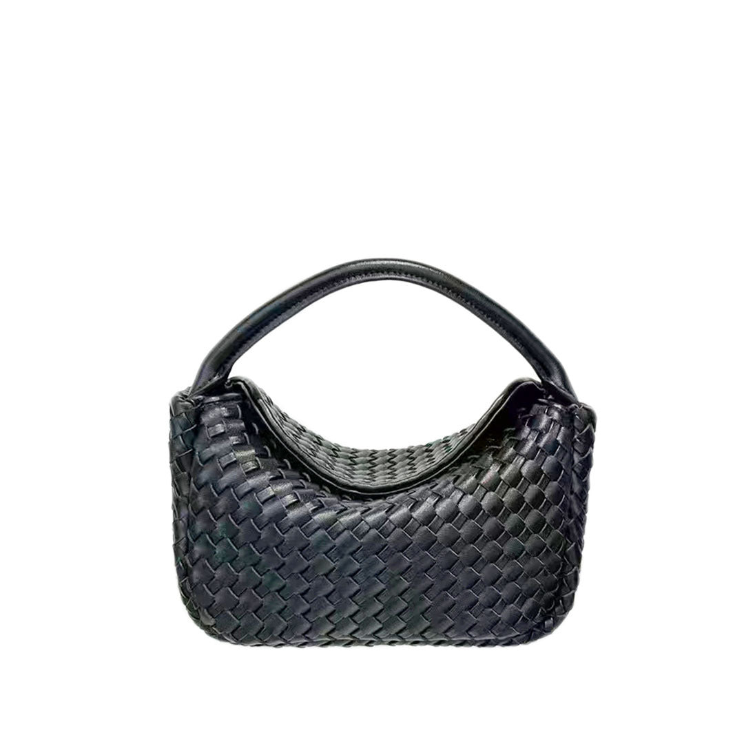 Street Trend Simple Rhombus Handmade Braided Crossbody Bags