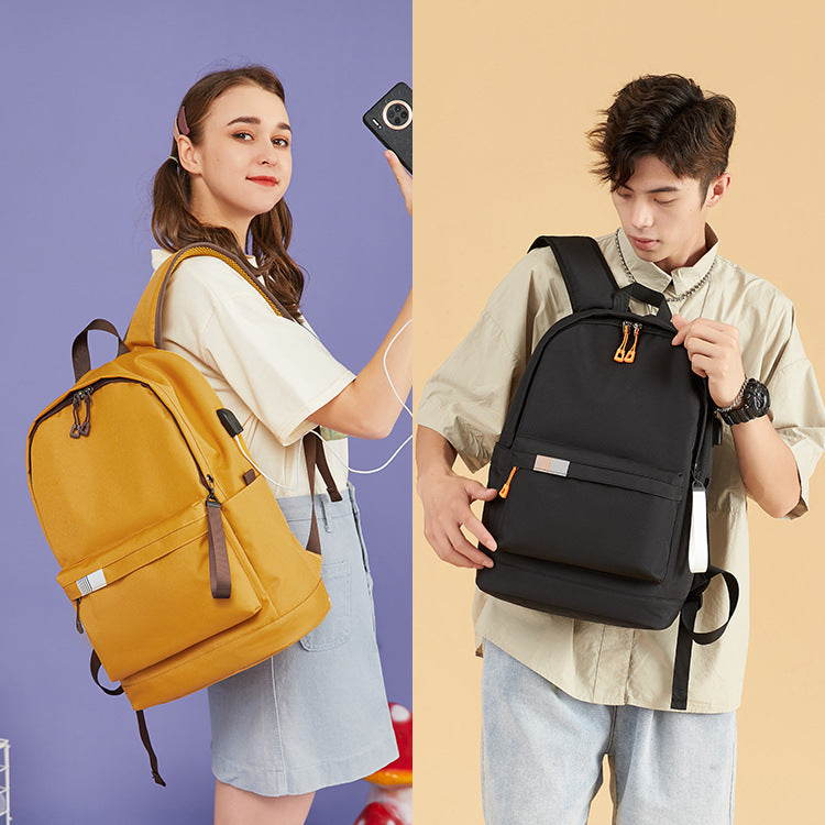 Men's Simple Computer Large Capacity Fashion High Backpacks