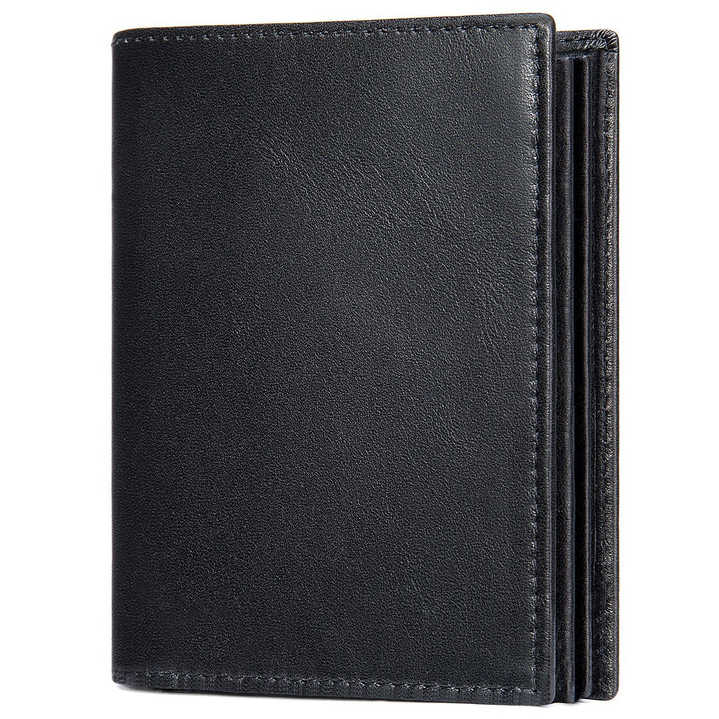 Men's Leather Thick Vertical Antimagnetic Large Capacity Men's Wallets