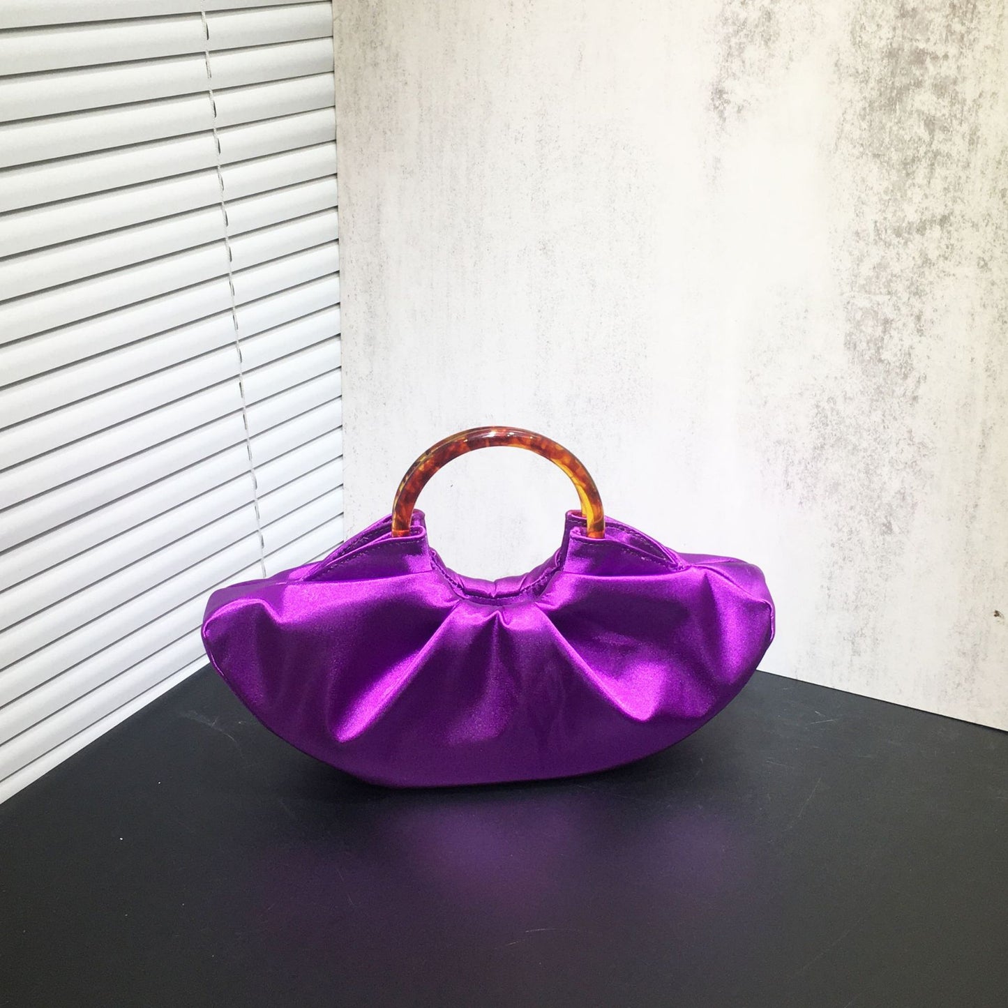 Women's Niche Pleated Silk Cloud For Dinner Evening Bags