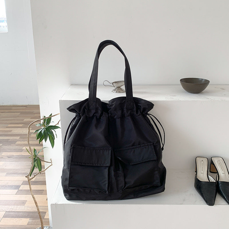 Nylon Working Style Large Capacity Commuter Backpacks
