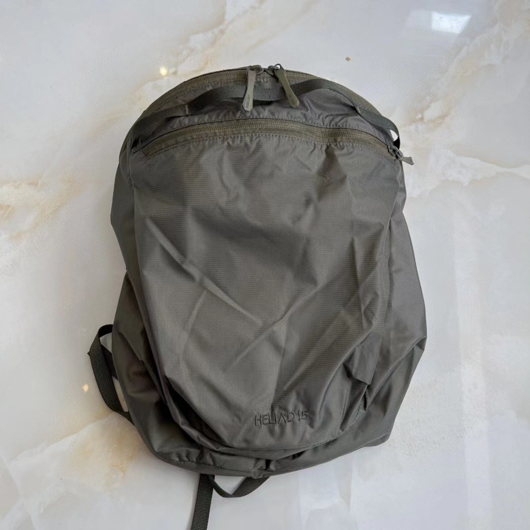 Embroidery Unisex Waterproof Folding Hiking Lightweight Backpacks