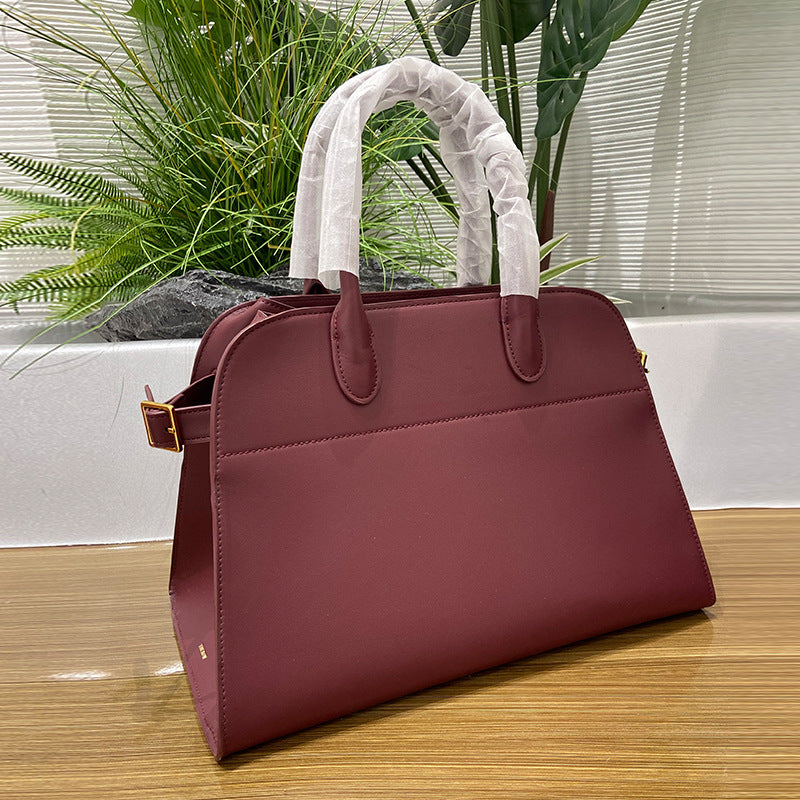 Women's High-grade Niche Cattle Leather Large Capacity Crossbody Bags